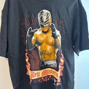 Fifth Sun Black Rey Mysterio Graphic Tee size xl cotton